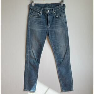 Citizens of Humanity Jerome Dahan Rocket Crop Jeans High Rise Skinny Denim Sz 26